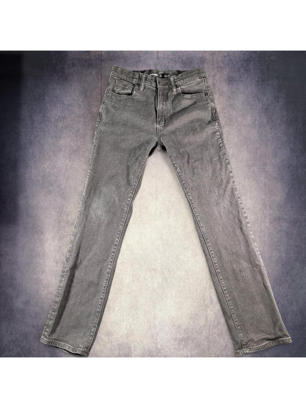 Old Navy boys Straight Fit Black Jeans